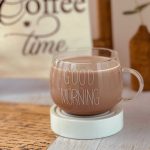 ماگ شیشه‌ای گودمورنینگ تپل
